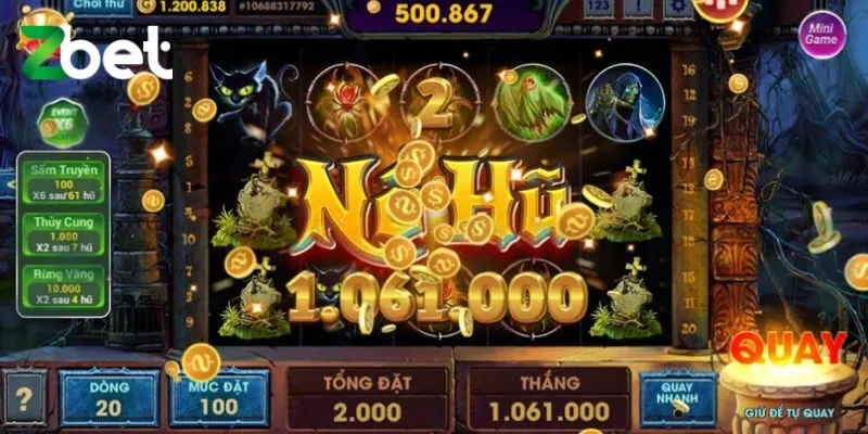 Giới thiệu game nổ hũ của zbet
